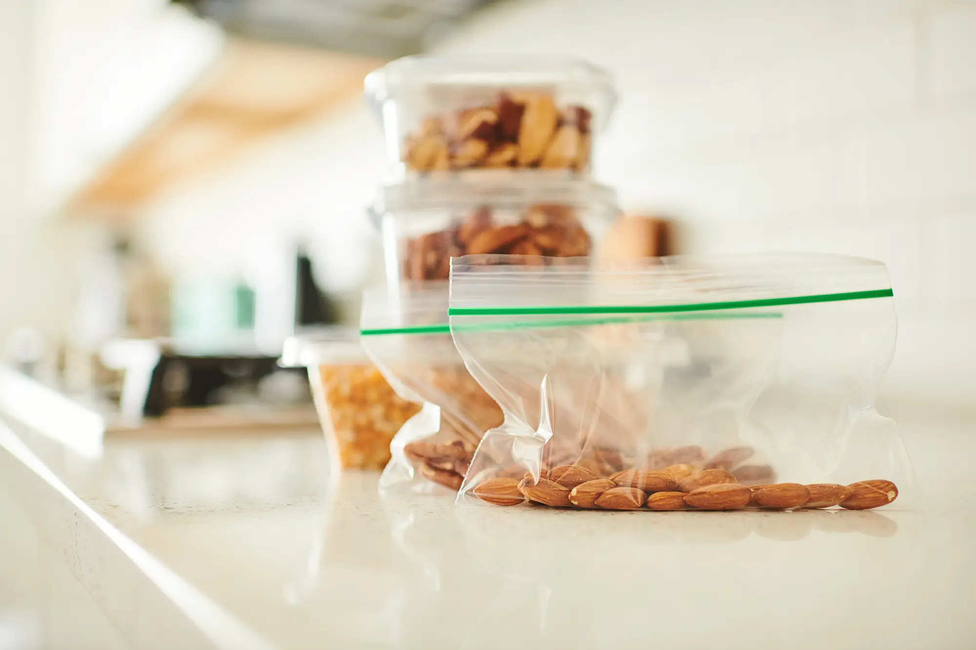 Tips to Stay Healthy During Holiday Travel - spiced nuts healthy snack