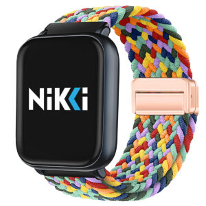 Colourful Magnetic Nylon Braided Loop Strap